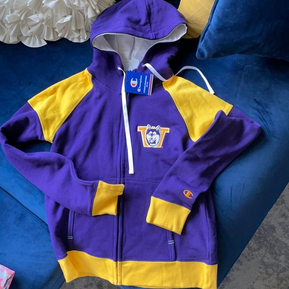 Washington huskie zip up women’s